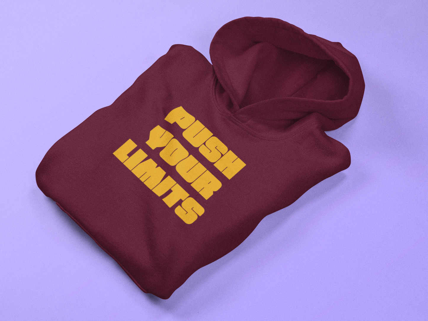 PUSH YOUR LIMITS oversized UNISEX hoodie