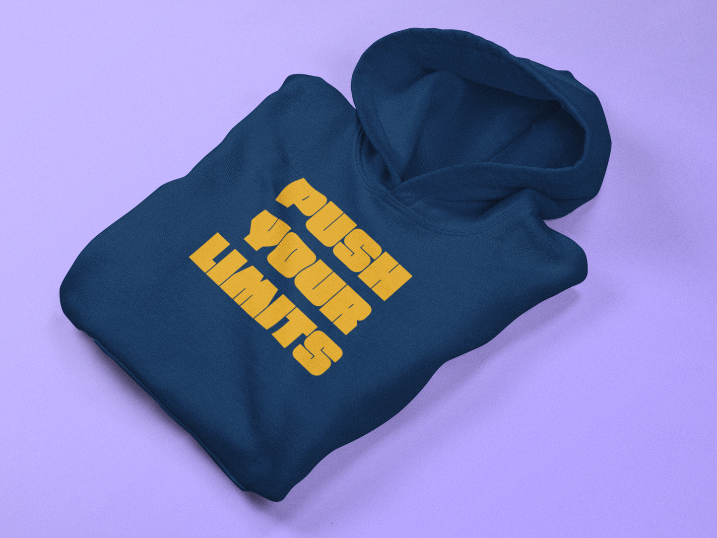 PUSH YOUR LIMITS oversized UNISEX hoodie