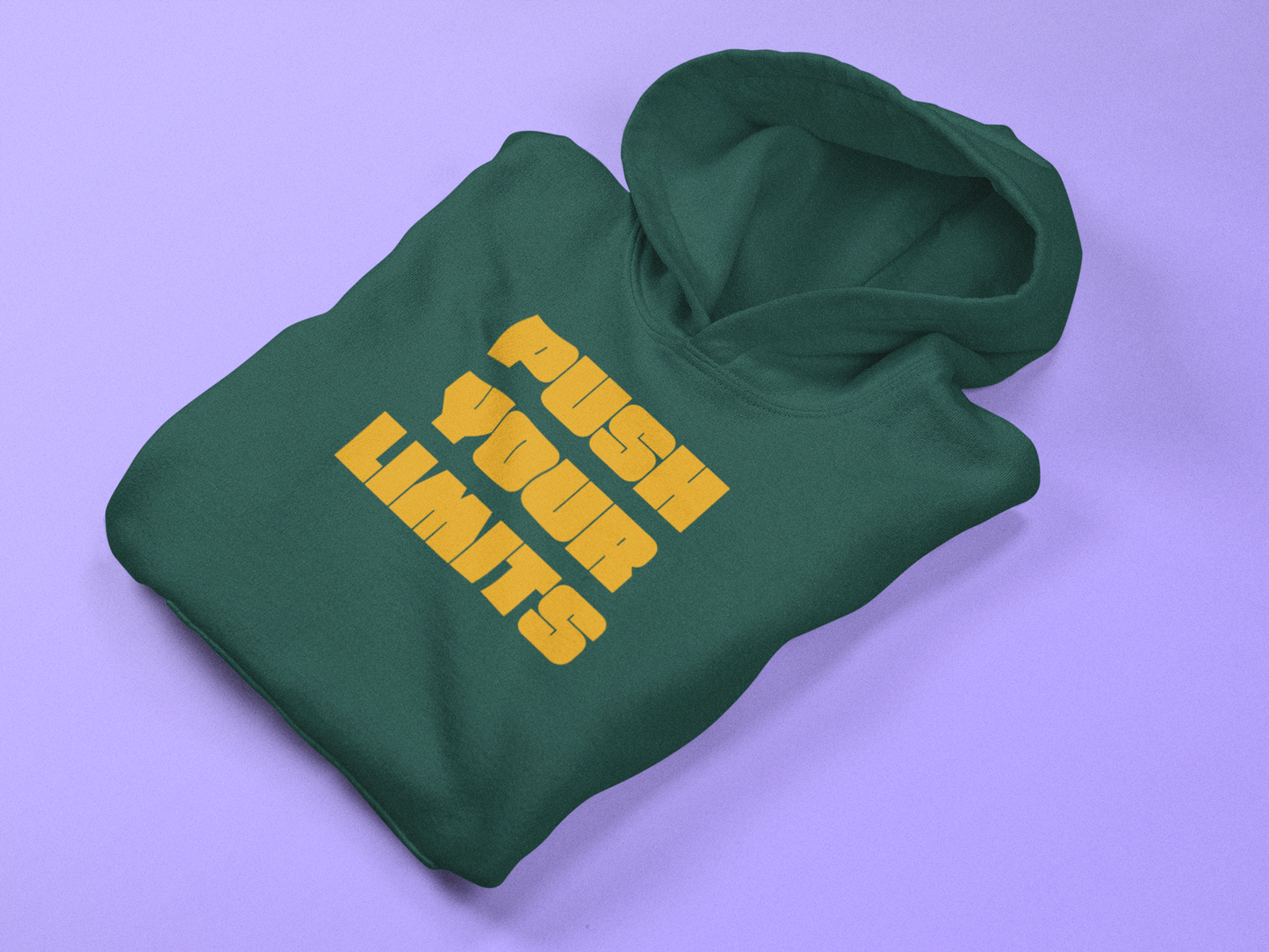 PUSH YOUR LIMITS oversized UNISEX hoodie