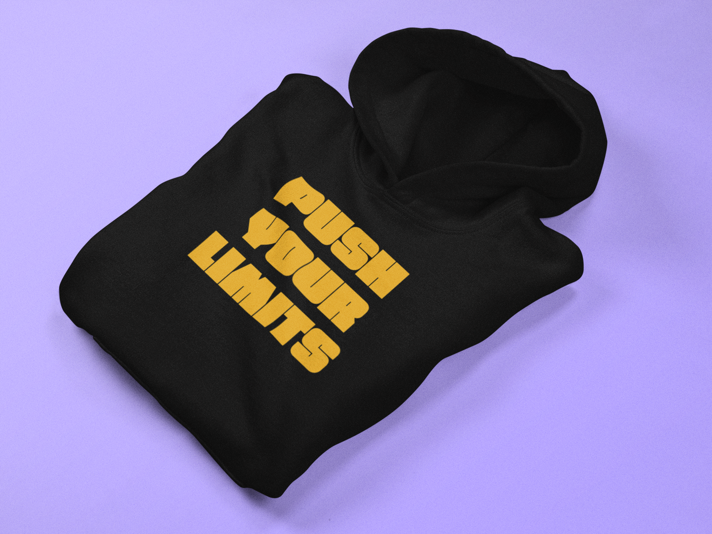 PUSH YOUR LIMITS oversized UNISEX hoodie