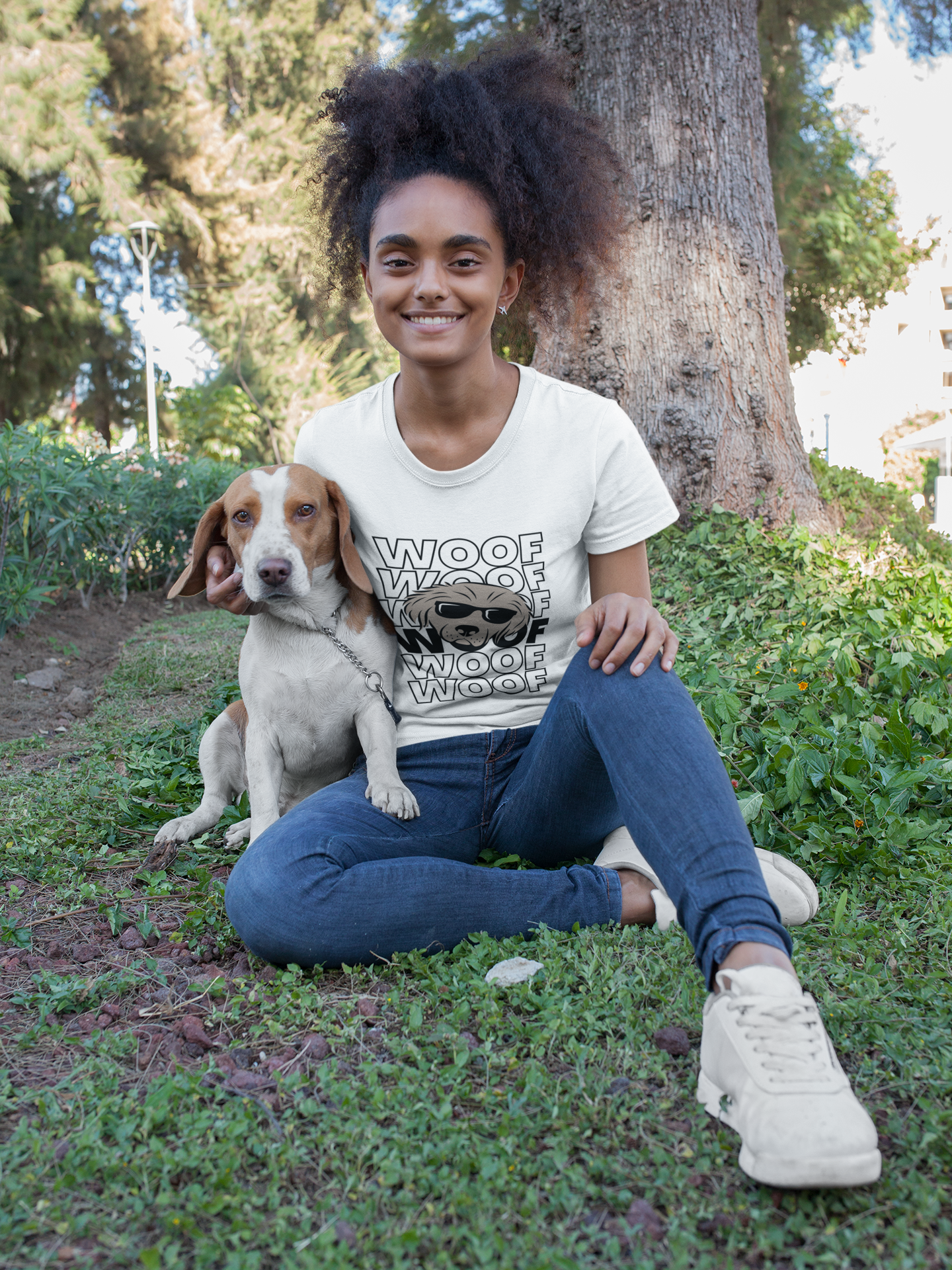WOOF WOOF premium pure cotton T-shirt for women