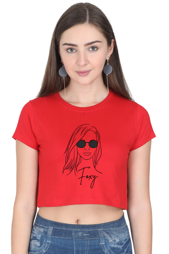 Women's Foxy Crop Top