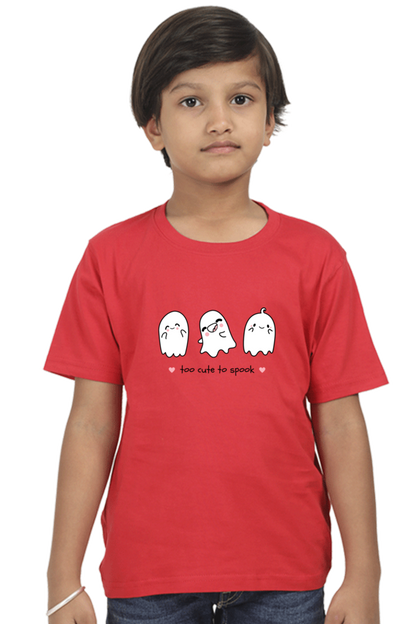 SPOOK premium pure cotton boy T-shirt
