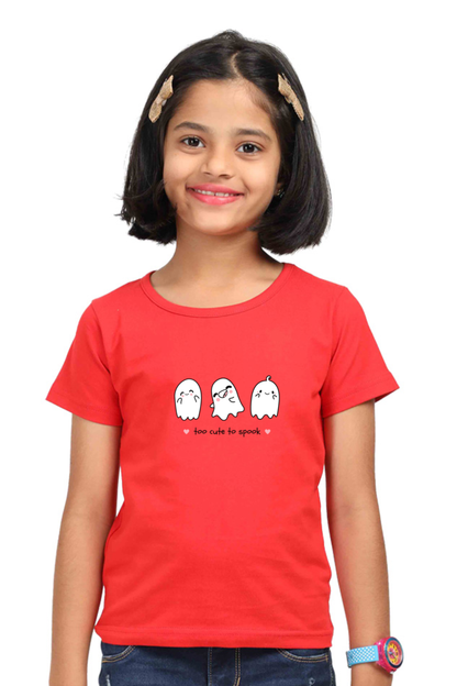 SPOOK premium pure cotton girl T-shirt