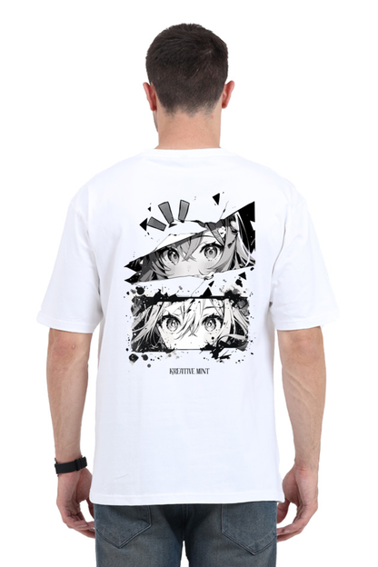 ANIME classic oversized UNISEX premium pure cotton T-shirt