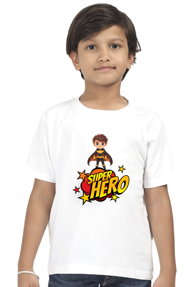 SUPERHERO premium pure cotton boy T-shirt