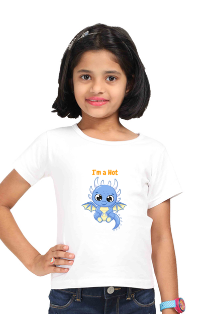 DRAGON premium pure cotton girl T-shirt
