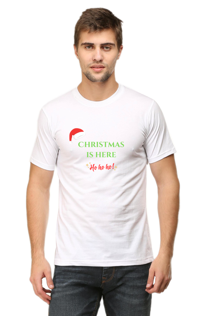 HO HO HO premium pure cotton T-shirt for men