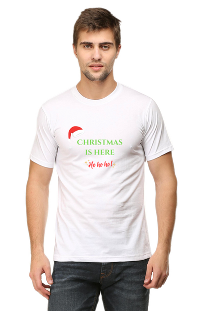 HO HO HO premium pure cotton T-shirt for men