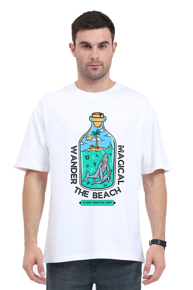 MAGICAL classic oversized UNISEX premium pure cotton T-shirt
