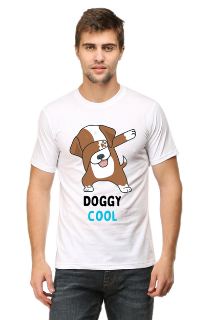 DOGGY COOL premium pure cotton T-shirt for men