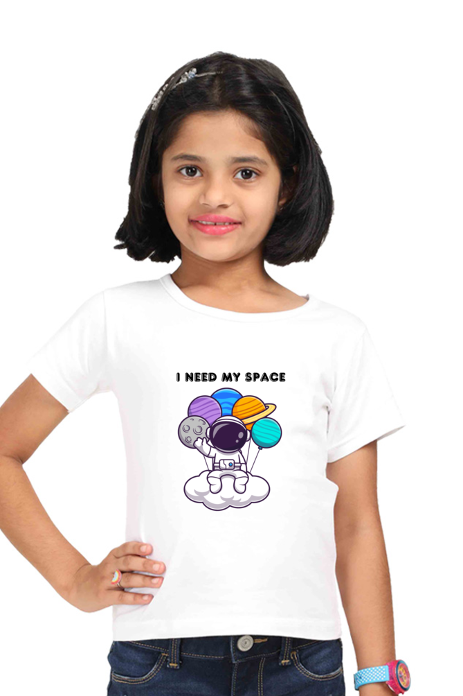 SPACE premium pure cotton girl T-shirt