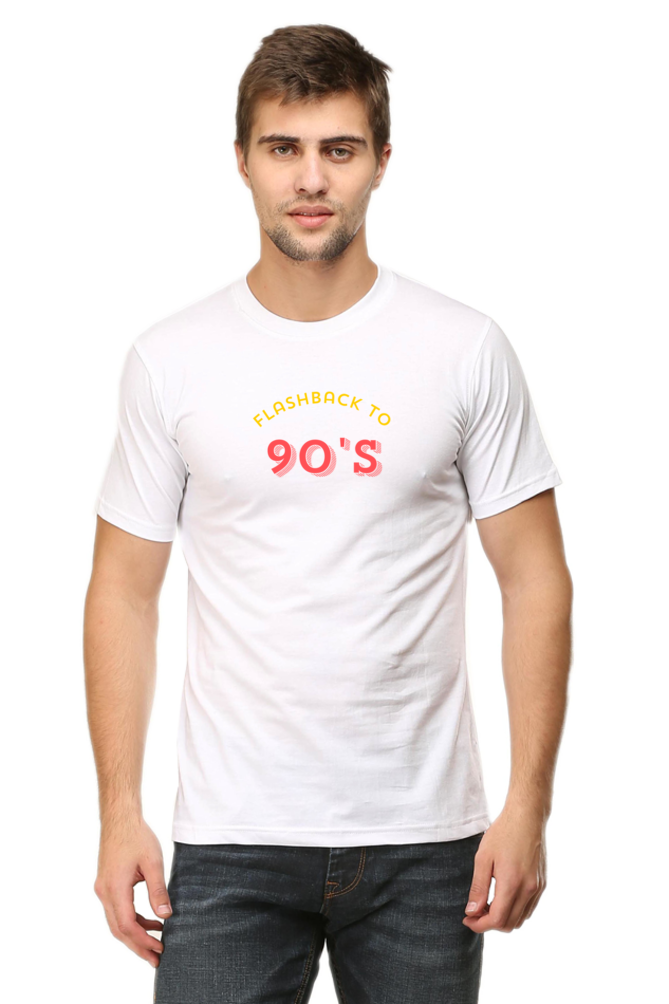 FLASHBACK premium pure cotton T-shirt for men
