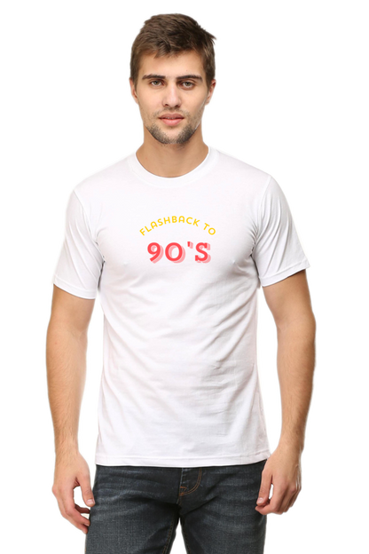 FLASHBACK premium pure cotton T-shirt for men