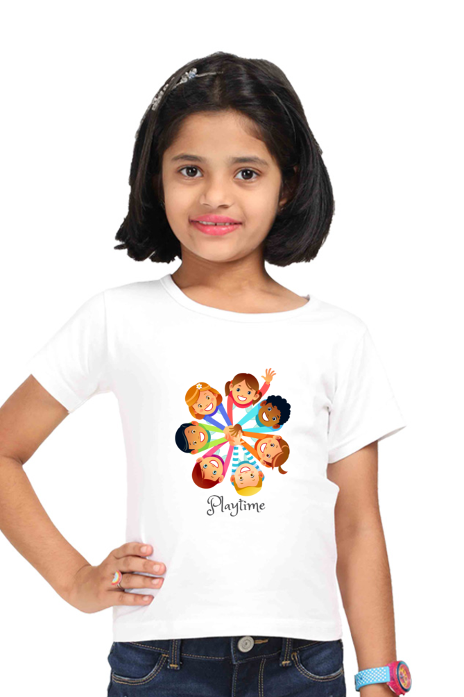 PLAYTIME premium pure cotton girl T-shirt