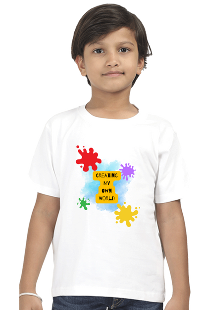 COLORS premium pure cotton boy T-shirt