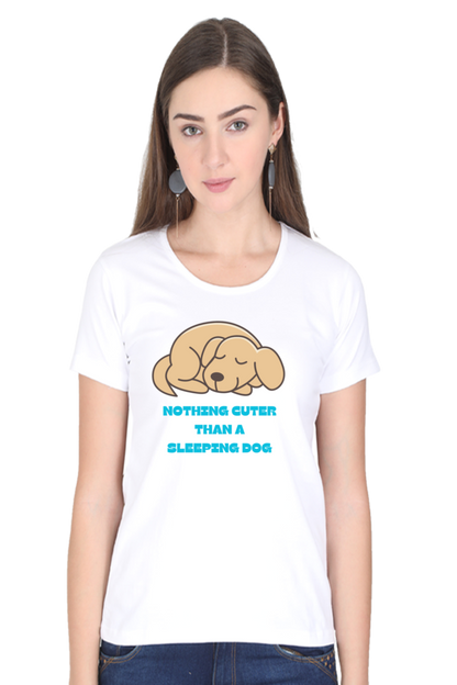 Women’s Sleeping Dog T-shirt