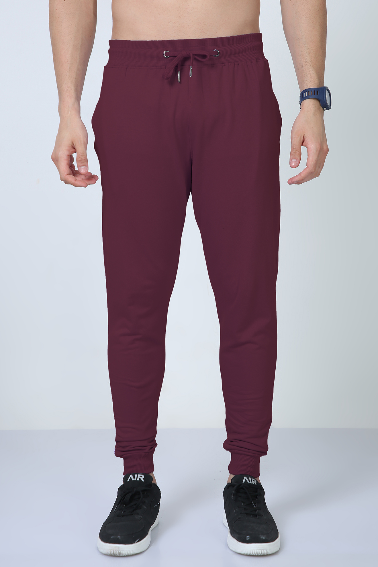 SOLID premium cotton unisex Joggers