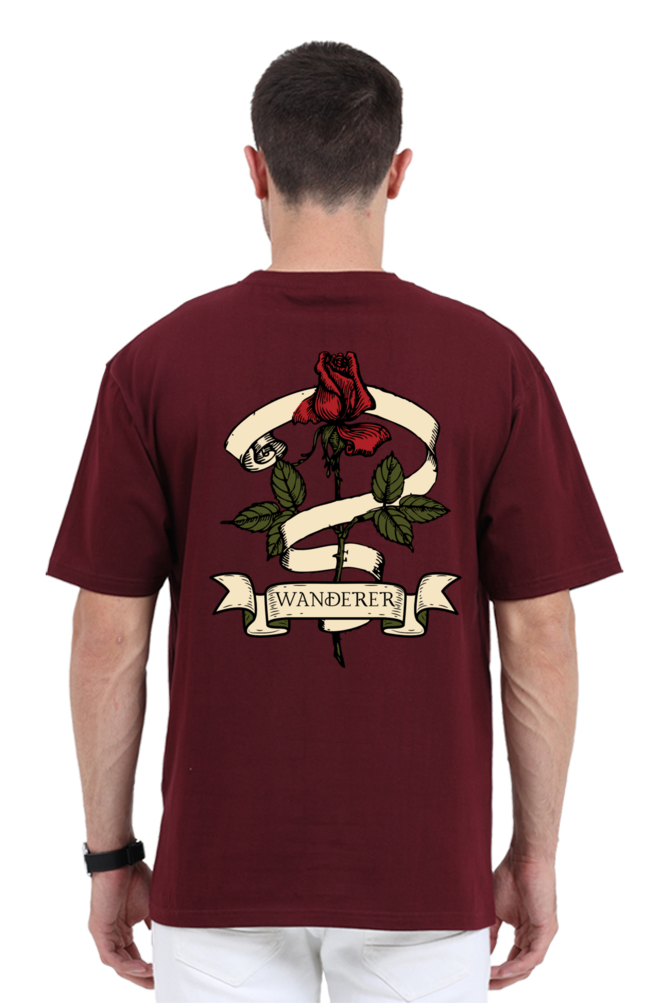 WANDERER classic oversized UNISEX premium pure cotton T-shirt