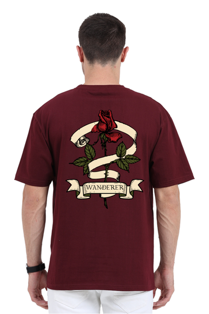 WANDERER classic oversized UNISEX premium pure cotton T-shirt