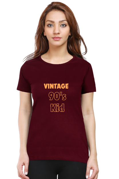 Women’s Vintage 90's Kid T-shirt