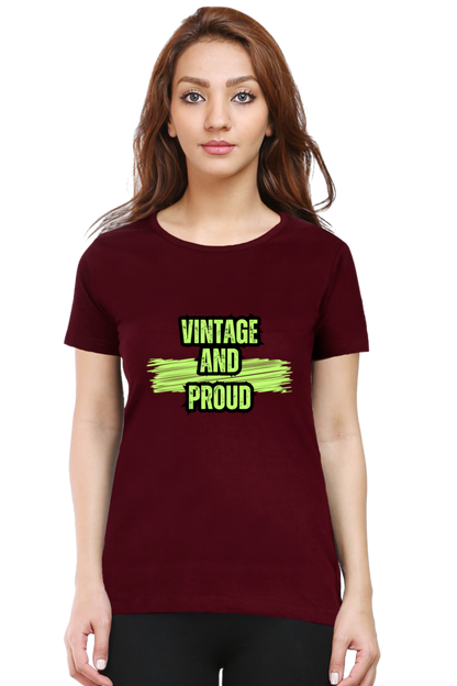Women’s Vintage & Proud T-shirt