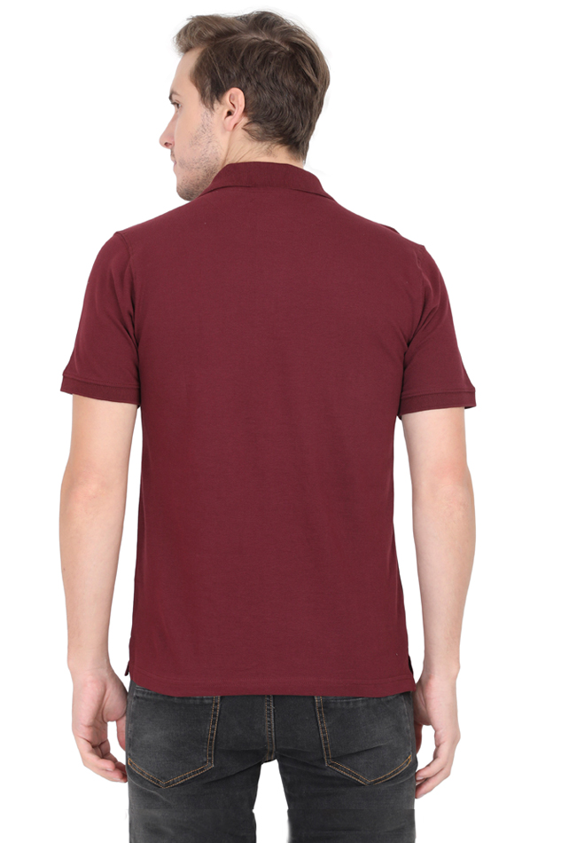 DARK SOLID premium pure cotton POLO T-shirt