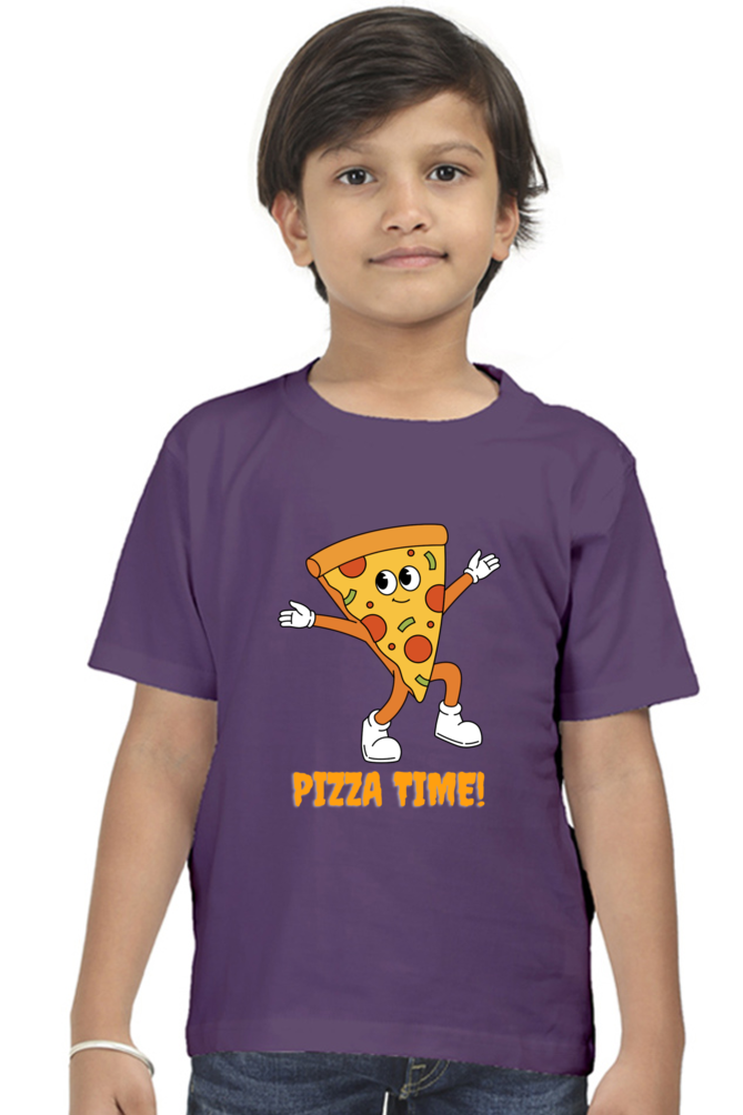 PIZZA premium pure cotton boy T-shirt