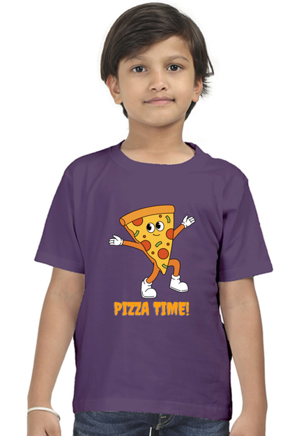 PIZZA premium pure cotton boy T-shirt