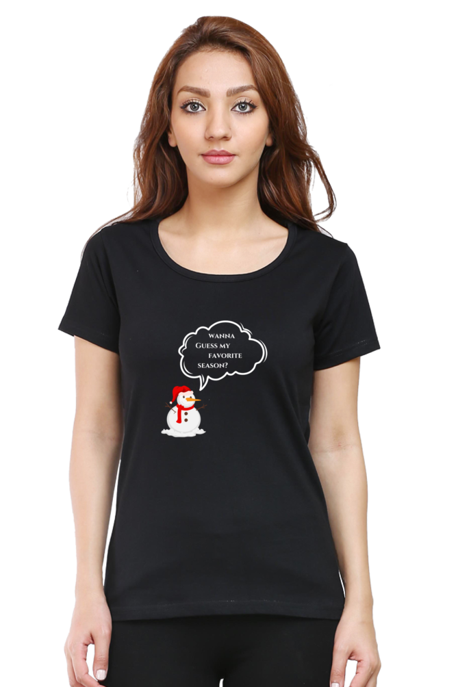 FAVORITE SEASON premium pure cotton T-shirt for women