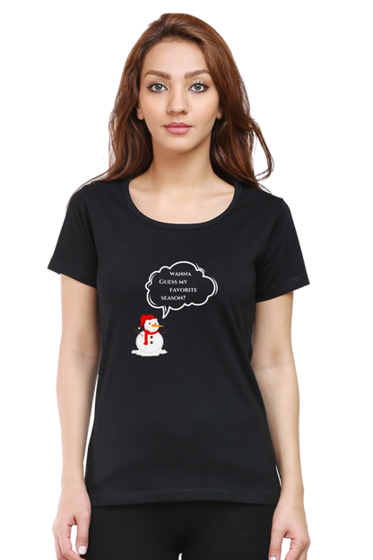 FAVORITE SEASON premium pure cotton T-shirt for women