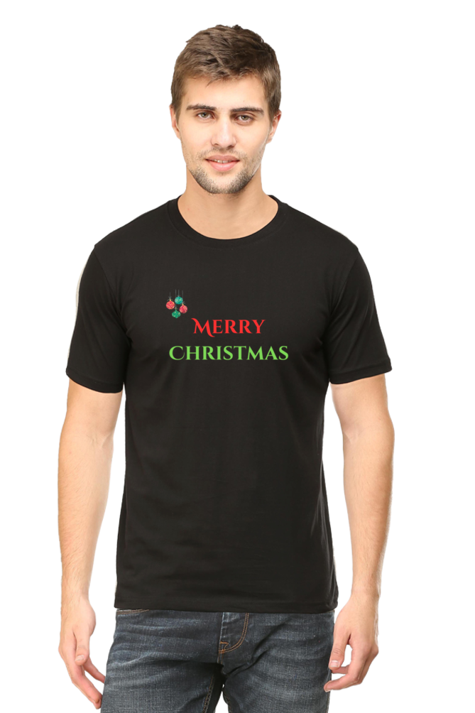 MERRY CHRISTMAS premium pure cotton T-shirt for men