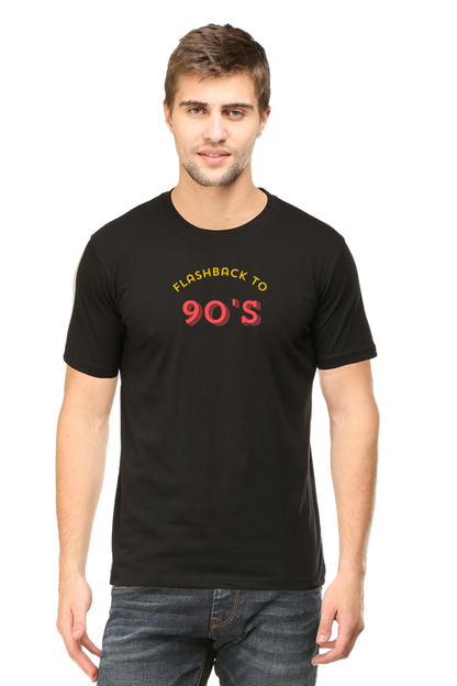 FLASHBACK premium pure cotton T-shirt for men