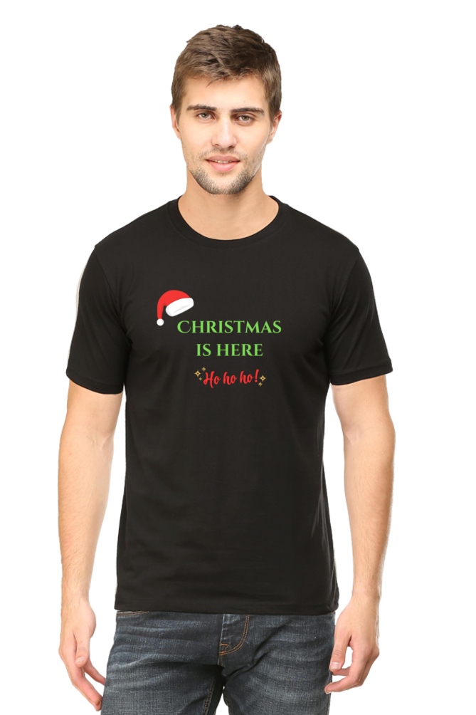HO HO HO premium pure cotton T-shirt for men