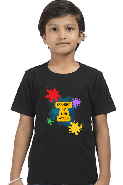 COLORS premium pure cotton boy T-shirt