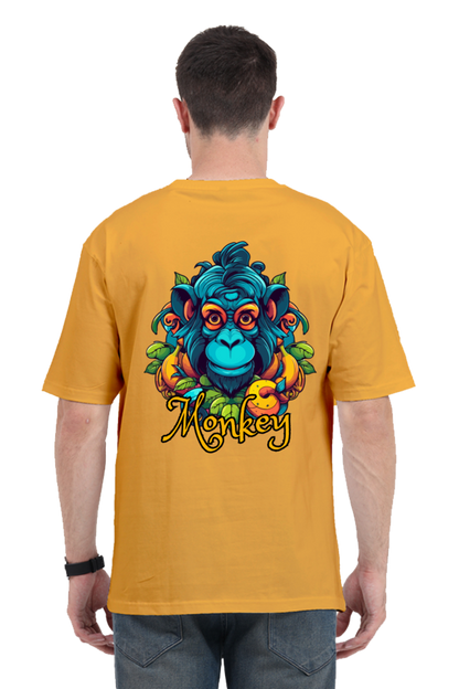 JUNGLE MONKEY classic oversized UNISEX premium pure cotton T-shirt