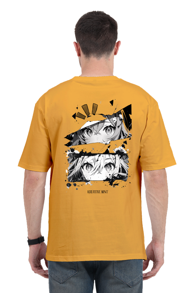 ANIME classic oversized UNISEX premium pure cotton T-shirt