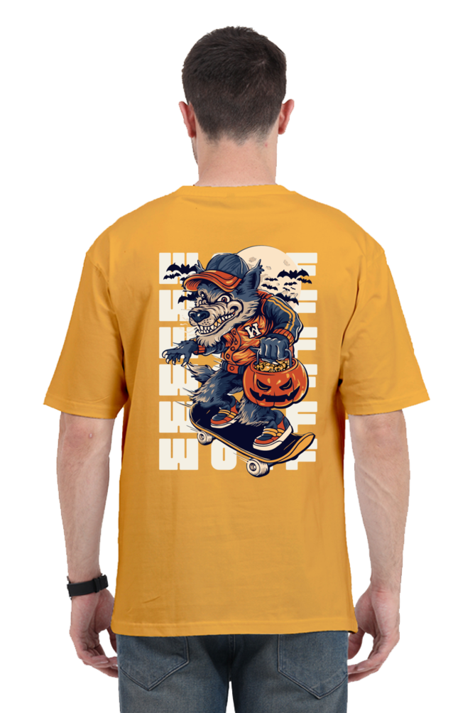 WOLF classic oversized UNISEX premium pure cotton T-shirt