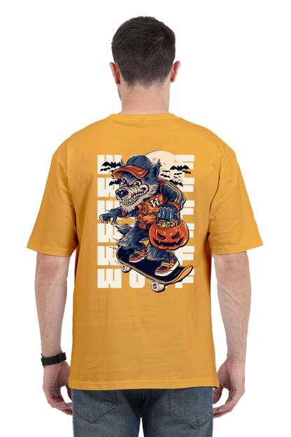 WOLF classic oversized UNISEX premium pure cotton T-shirt