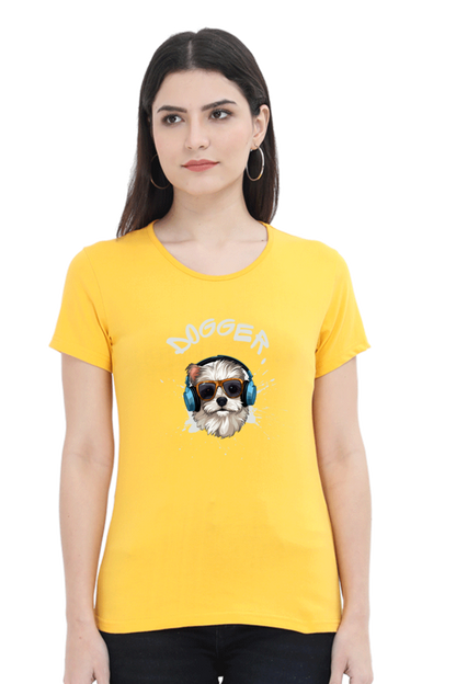 DOGGER premium pure cotton T-shirt for women