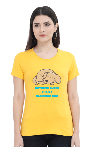 Women’s Sleeping Dog T-shirt