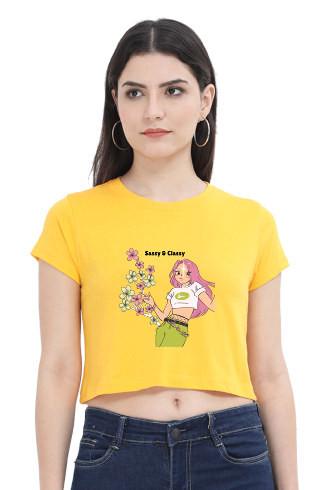 Women's Sassy Crop Top