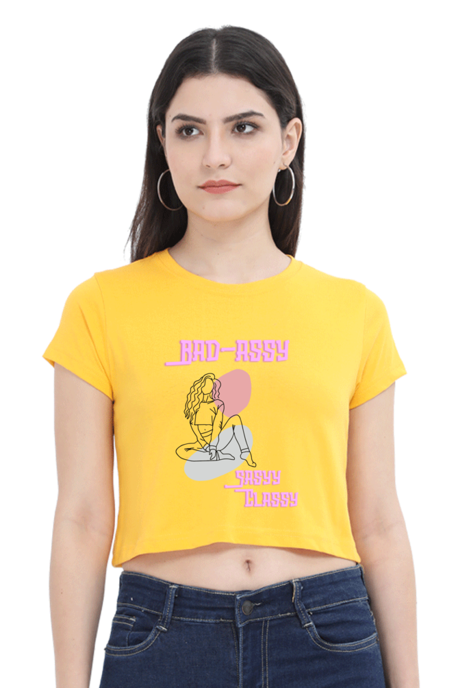 Women's Sassy Sassy Crop Top