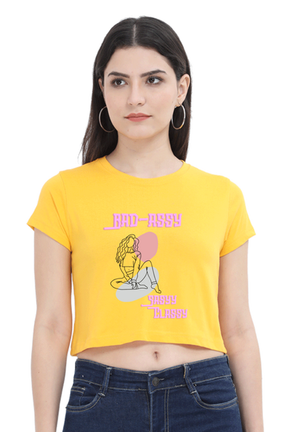 Women's Sassy Sassy Crop Top