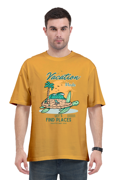 VACATION classic oversized UNISEX premium pure cotton T-shirt