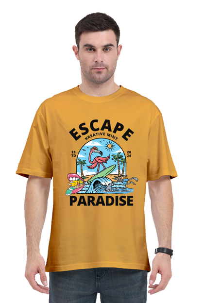 FLAMINGO classic oversized UNISEX premium pure cotton T-shirt