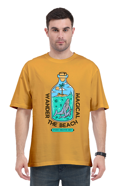 MAGICAL classic oversized UNISEX premium pure cotton T-shirt