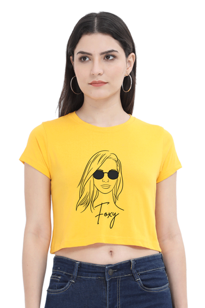 Women's Foxy Crop Top