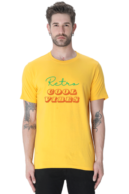 COOL VIBES premium pure cotton T-shirt for men