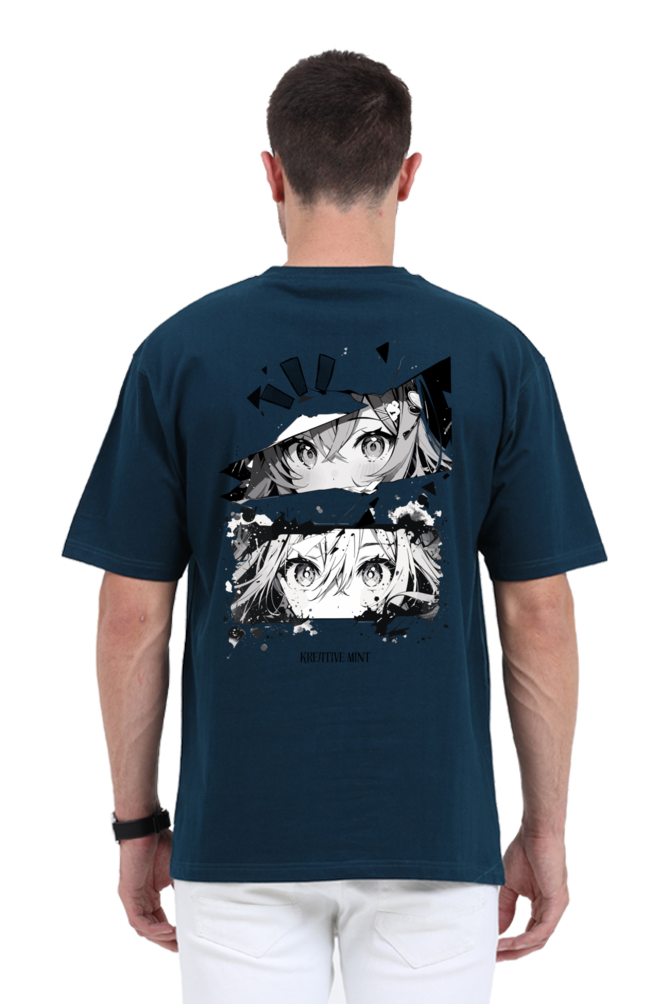 ANIME classic oversized UNISEX premium pure cotton T-shirt